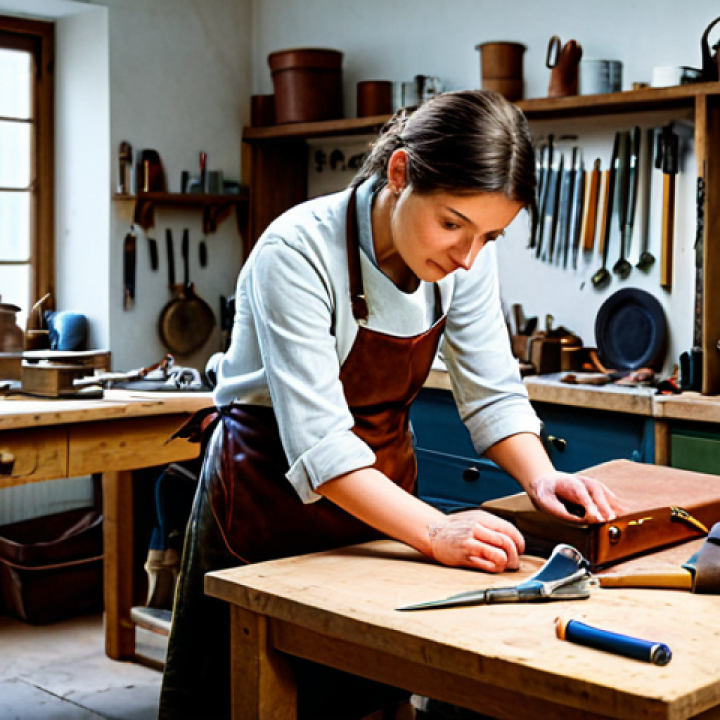 마르크스주의 문학 이론 - The Artisan**

"A skilled artisan, fully clothed in a traditional French work apron and sturdy boots...
